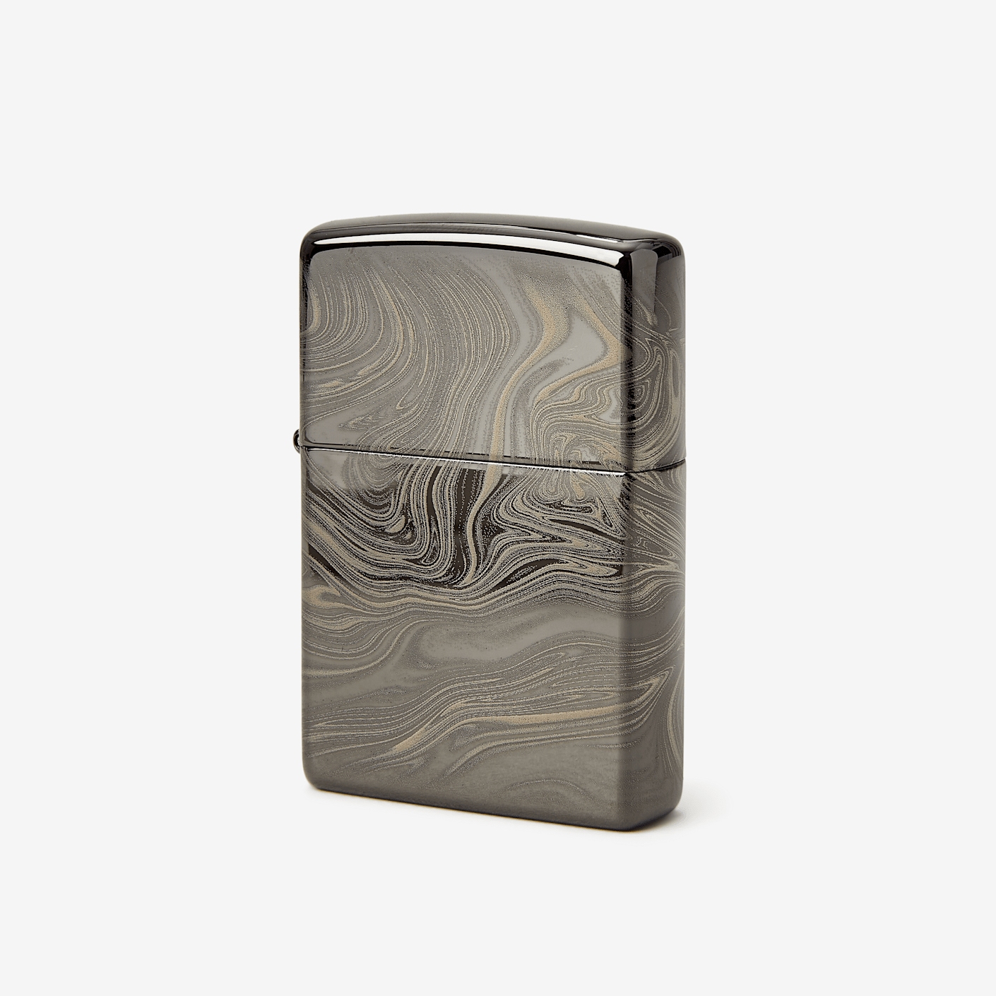 Zippo Black Marble Lighter Bespoke Post